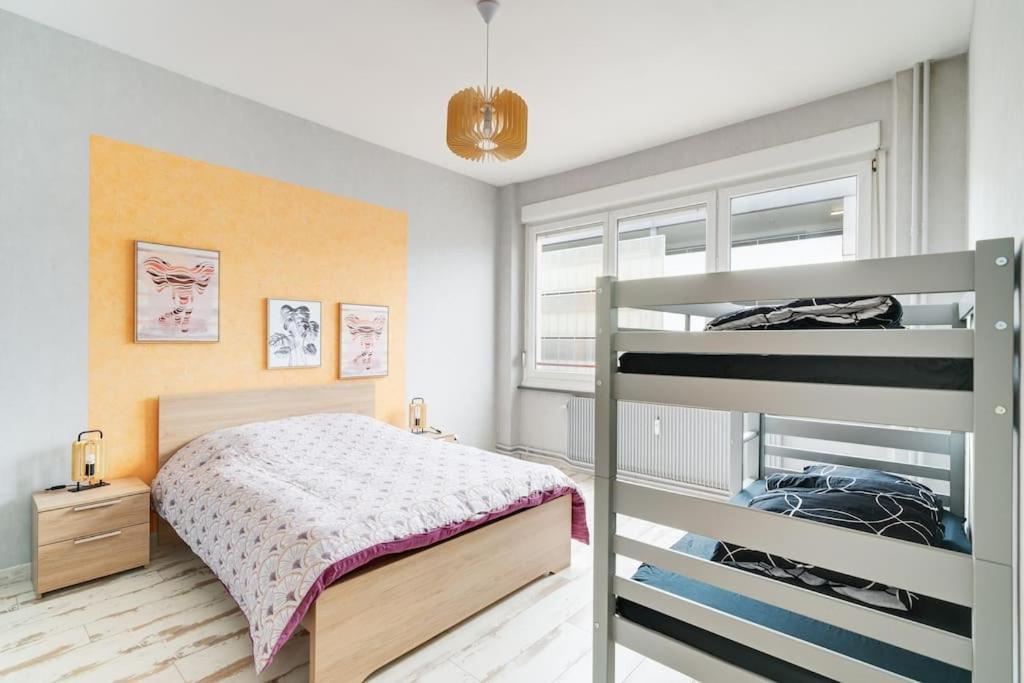 Superbe Appartement A Une Minute A Pied De La Gare เอปินาล ภายนอก รูปภาพ